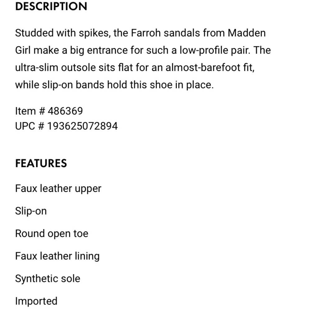 Madden Girl Farroh Sandal - Picture 6 of 6